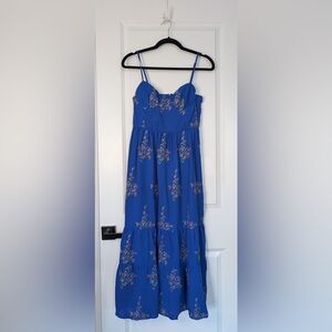 princess polly baby blue dress Mermaid Navy Blue Beaded Satin Prom Dresses Custom Color / Custom Size